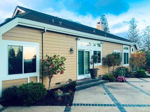 Outside of a home with replaced windows and doors by Ricky V.